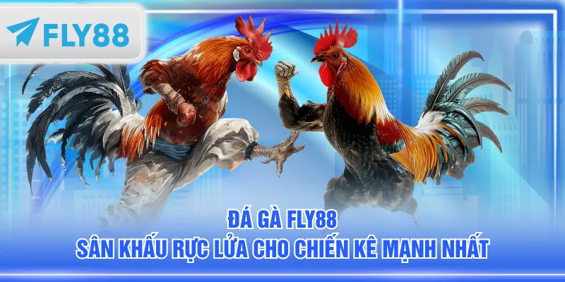 Đá gà FLY88 - Sân khấu rực lửa cho chiến kê mạnh nhất